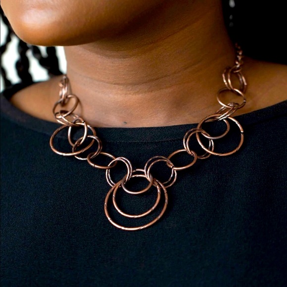 Ringing Relic - Brass Necklace - Picture 2 of 3